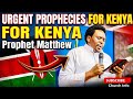 KENYA JUNE WARNING: “I Saw a Dark Cloud and a Plot to Ground the Government” Prophet Matthew Israel 