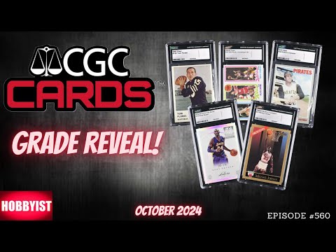 CGC Cards Grade Reveal (Kobe, Jordan, Ali, Clemente, Lamonica, Chourio,  Caitlin, Wemby and more!)