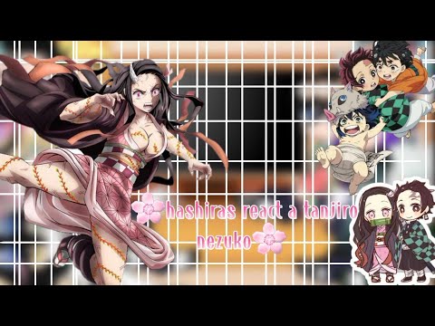 |🌸hashiras react a tanjiro e nezuko🌸| ⚠️ manga spoiler ⚠️ pt:1