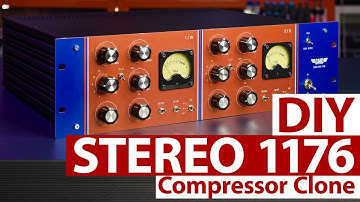 Stereo 1176 DIY Audio Compressor Kit (english)