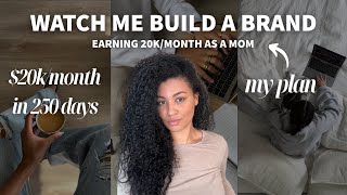 How I'm gonna earn $20k/month in 250 days building my business as a mom. Here’s my plan. screenshot 2