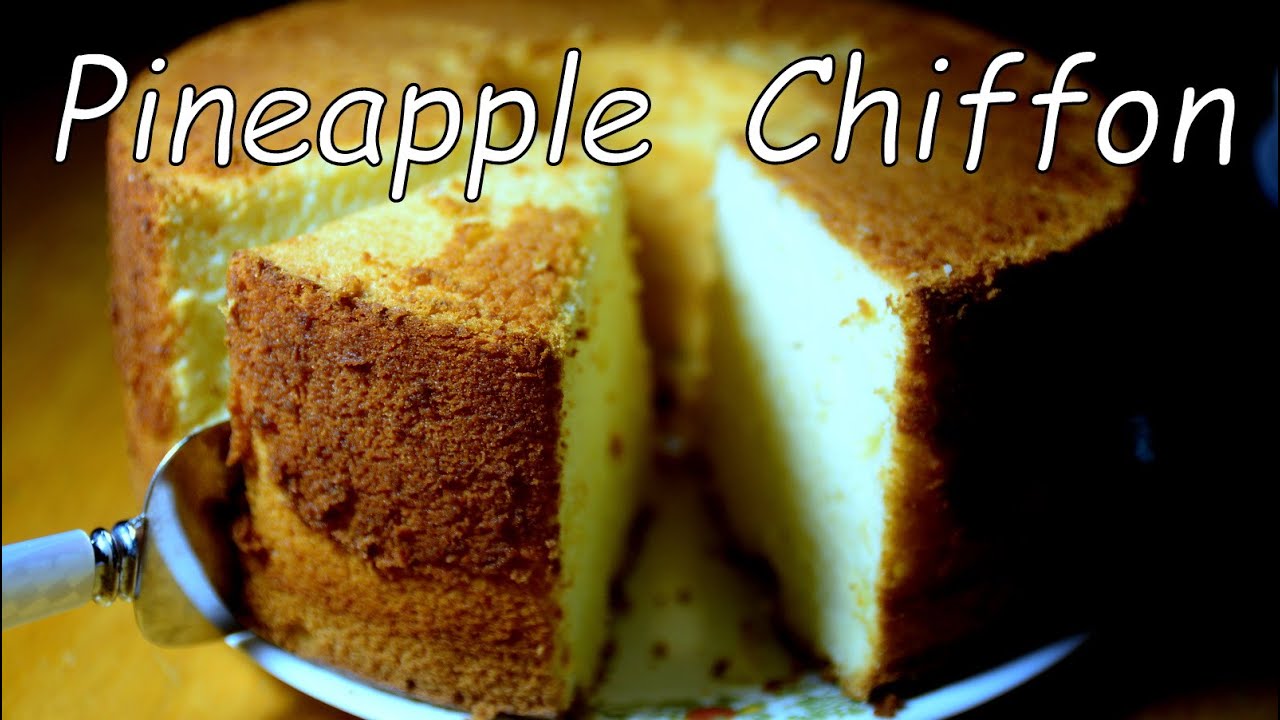 How2make PINEAPPLE CHIFFON