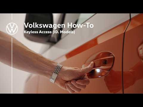 Volkswagen How-To | Keyless Access | ID.4 & ID.Buzz