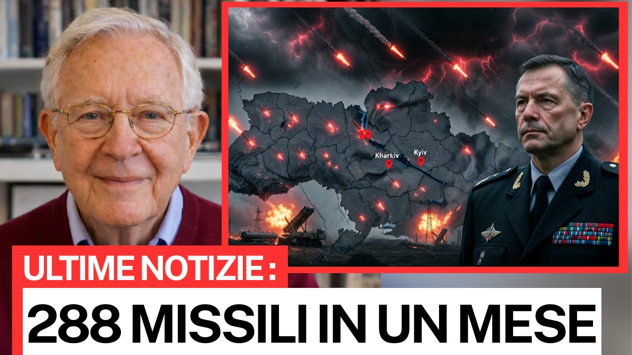 288 MISSILI IN UN MESE! Russia batte ogni record l'Ucraina non aveva mai vissuto questo