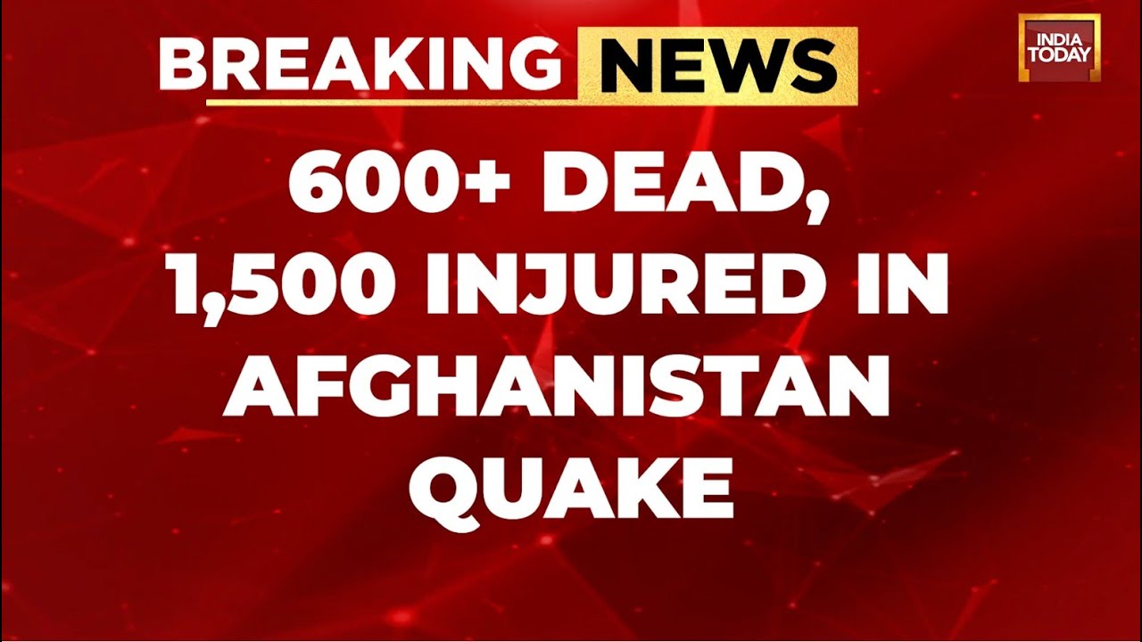Over 600 Killed, 1500 Injured As Strong Earth Quake Devastates Afghanistan | Earthquake News