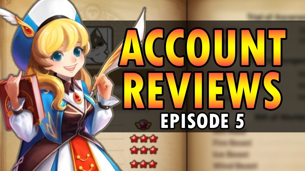 Account Review (Episode 5) - Reviewing 10 of your personal units