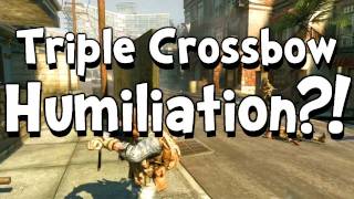 Black Ops - Triple Crossbow Humiliation!
