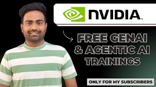 NVIDIA trainings is offering FREE self-paced courses with practical hands-on labs | Till May 31st