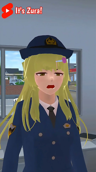 langsung dibawa gak tuh bu Polisinya karna cantik🗿 #sakuraschoolsimulator #sakura #fyp #shorts