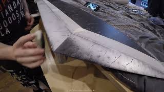 How I Made Cloud Strifes Buster Sword - 16 Weathering The Blade (3D Printed)