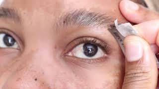 HOW TO SHAPE YOUR EYEBROWS FOR BEGINNERS|BROW GROOMING