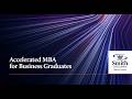 Accelerated MBA Program Overview February 12 2026