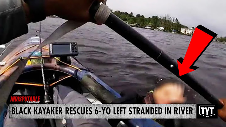 WATCH: Black Kayaker Saves 6-Year-Old Stranded In River, Dad Has Unbothered Reaction #IND