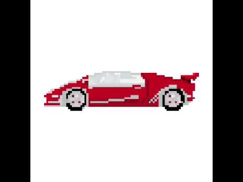 Pixel Art Car - YouTube