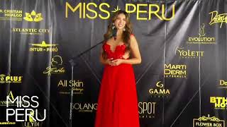 Presentación candidatas Miss Perú 2024