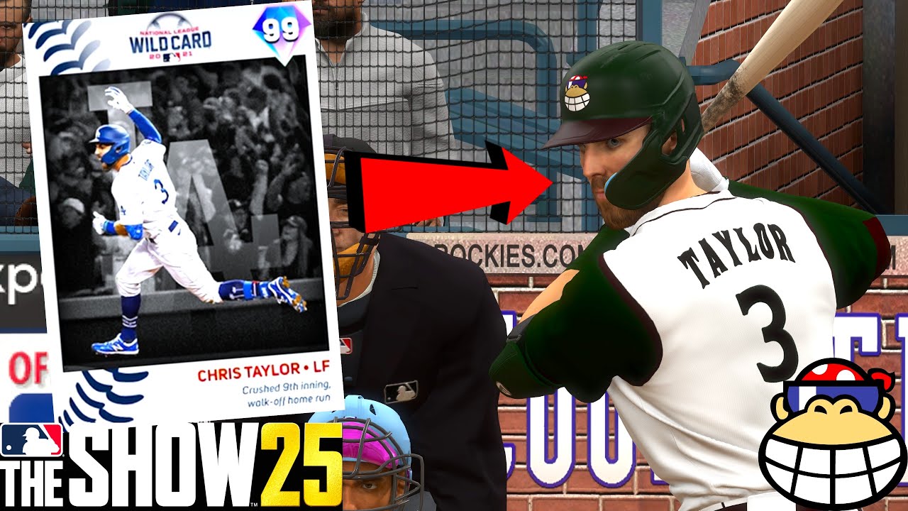 99 CHRIS TAYLOR DEBUT! - MLB The Show 25 Ranked Seasons