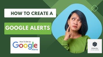 How to Create A Google Alert