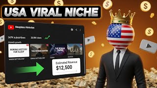 Top USA Viral Niches 2025 💰 | Make $12,500/Month with Faceless YouTube Channels