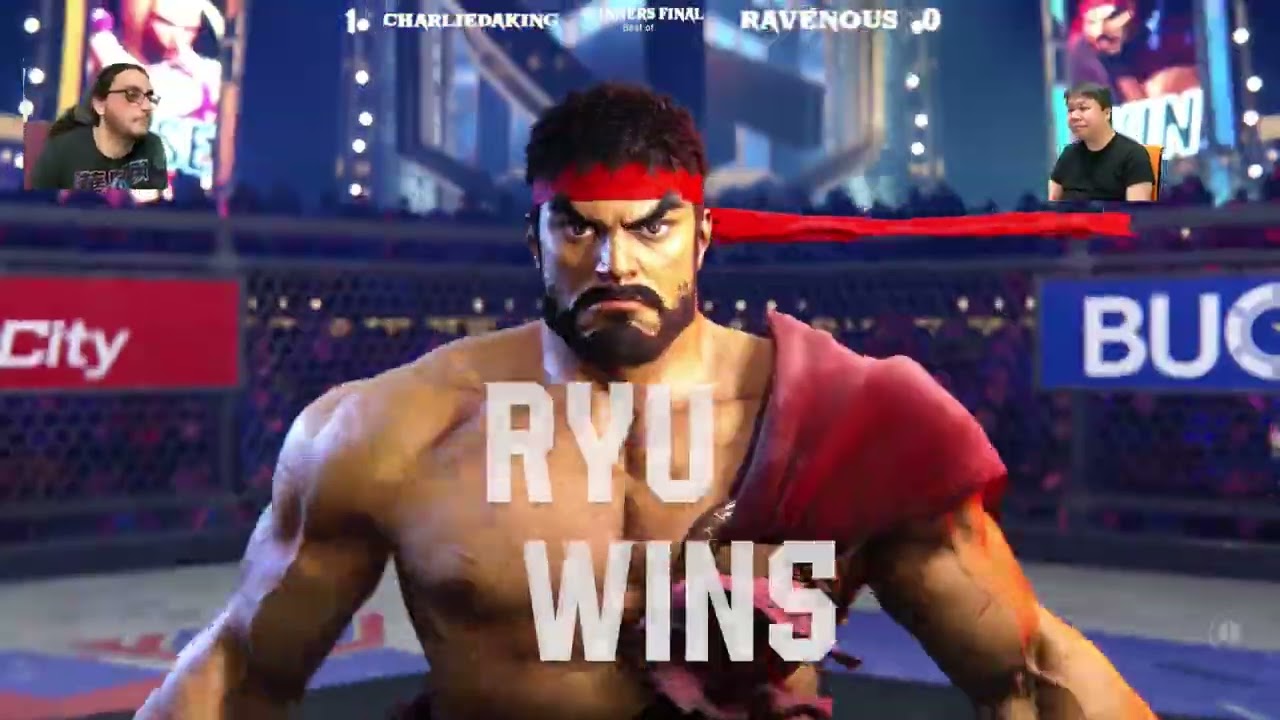 Shark Fights #8 Winners Final - Charliedaking (Cammy) Vs. ravenous (Ryu) - SF6 Tournament