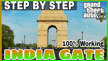 How to install India Gate in GTA 5 🔥100% Working With Proof | Step By Step | Installation |