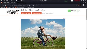 Exploiting XXE via image file upload (Video Solution) | 2020