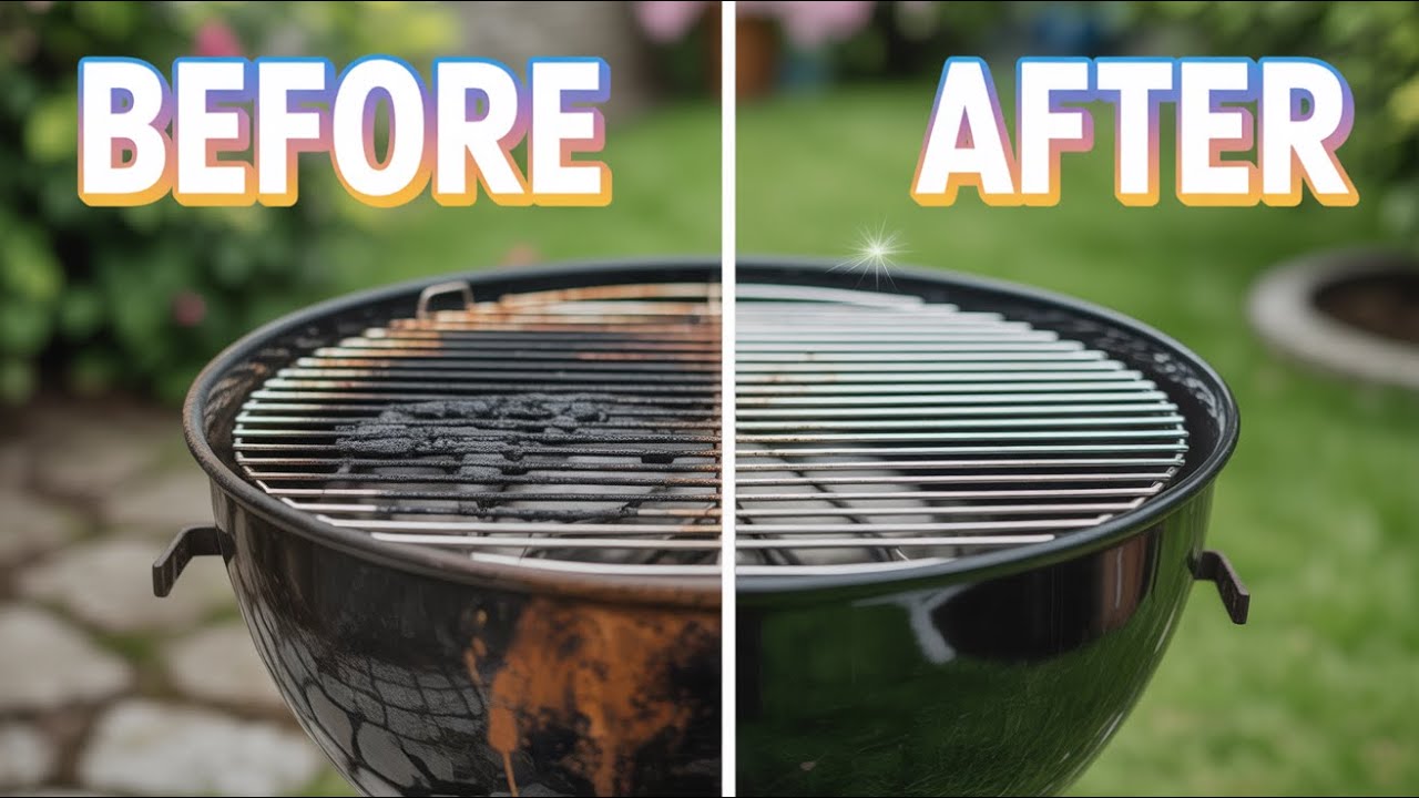 ✨🔥 How to Deep Clean Your Gas Grill Once a Year 🔥✨