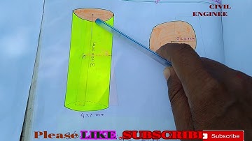 Circular column shuttering calculation formula