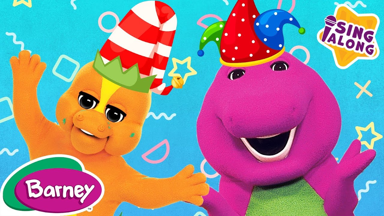 A Silly Hat | Barney Nursery Rhymes and Kids Songs - YouTube