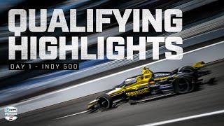 Qualifying Highlights For 2024 Indy 500 At Indianapolis Motor Speedway | Day 1 | Indycar