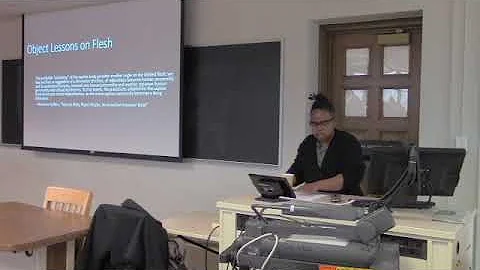 "Fleshy Encounters" - A Lecture with Dr. C. Riley ...
