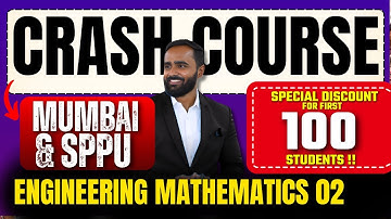 Engineering Mathematics 2 Crash Course Launch|Mumbai University |SPPU|Pradeep Giri Sir