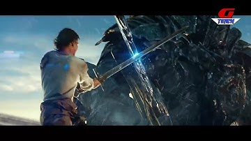 Best scene of Transformers The Last Knight  _ cade yeager holded the gurdian knight