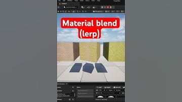 A way to blend 2 Textures in Unreal Engine 5.6 #gamedevelopment #shorts #materials