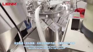 2 heads liquid detergent filling&capping machine, pouch packing machine, bag filling capping machine