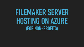 FileMaker Server on Azure (Part One)