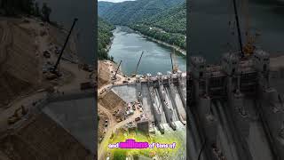 How Engineers Built This Massive Hydroelectric Dam 🌊⚡