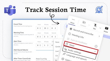 How to add timer during meetings in Microsoft Teams