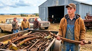 They laughed when the young man asked for their broken leaf springs — no one knew what he was for...
