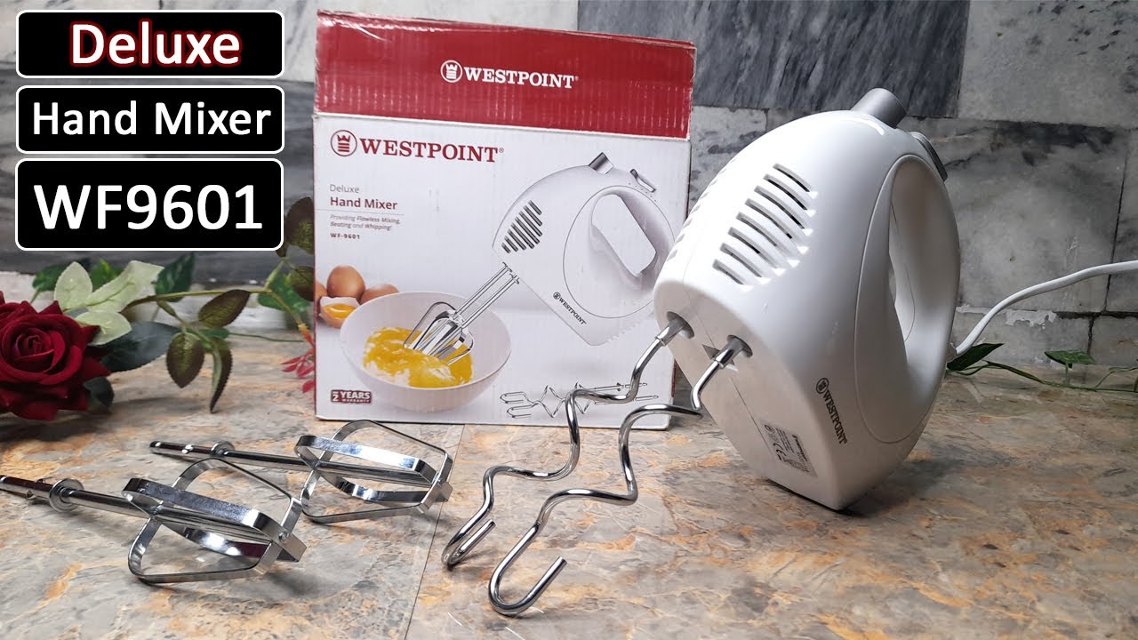 West Point Deluxe Hand Mixer Egg Beater Review Unboxing First Use