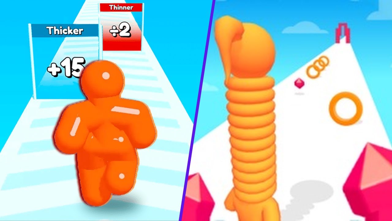 Tall Man Run vs Long Neck Run Gameplay Walkthrough Android, iOS MAX LEVEL