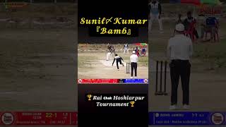 🏏🔥 “Bamb ki bowling nahi… batsman ke liye warning thi!” 🔥🏏 #Bamb #ISPL #ISPLPlayer #BambBowling