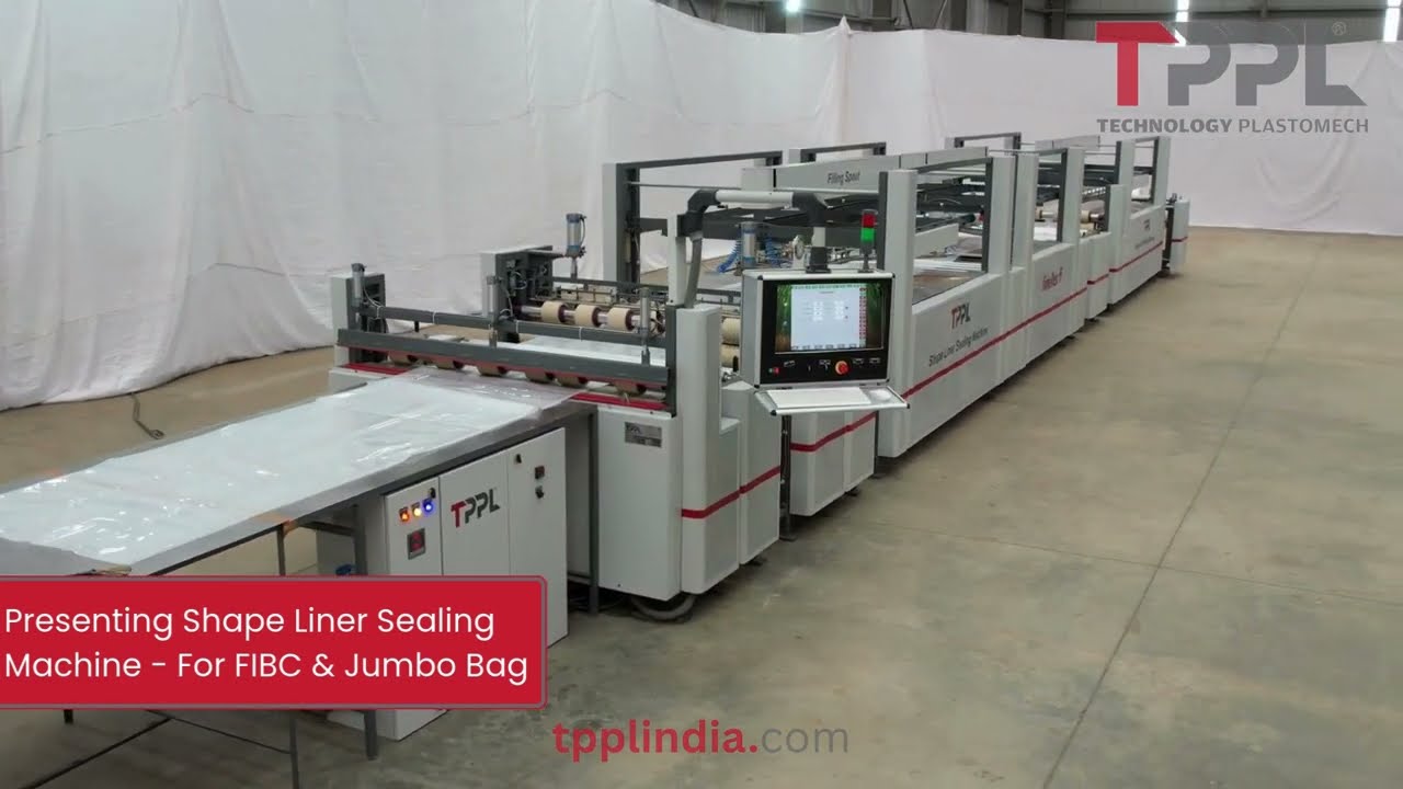 lineRex High-Speed Bottle Shape Sealing Machine | FIBC/Jumbo Bag PE Liner Sealing | TPPL (Form Fit)