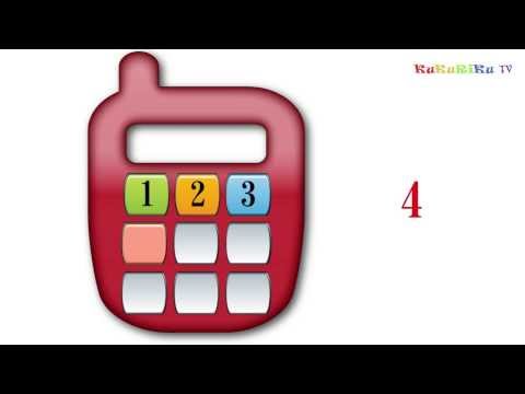 Учим цифры от 1 до 9 - учимся считать. Развивающий мультик