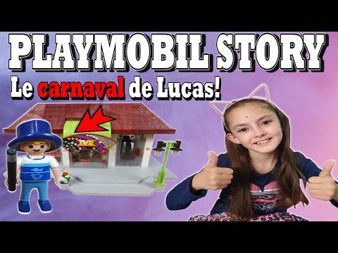 PLAYMOBIL-STORY-:-Le-carnaval-de-l'école-de-Lucas