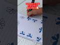 Easy Flower 🏵 Notes Ideas for journal and school projects #shorts #youtubeshorts