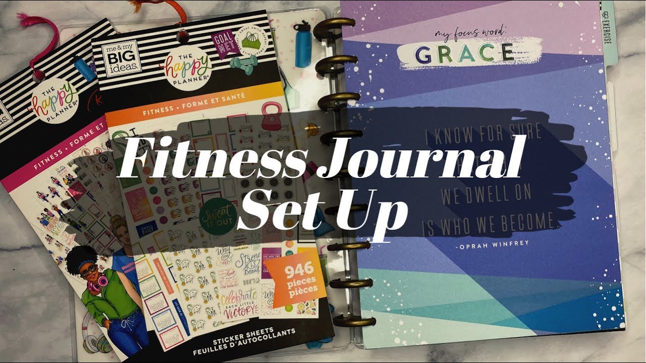 Happy Planner Fitness Journal/Planner YouTube