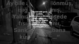 Karanlık Gecede Yalnızlık Duygusal Ve Anlamlı Sözler