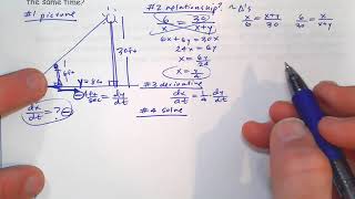 AP Calculus BC 5-12 lesson Related Rates