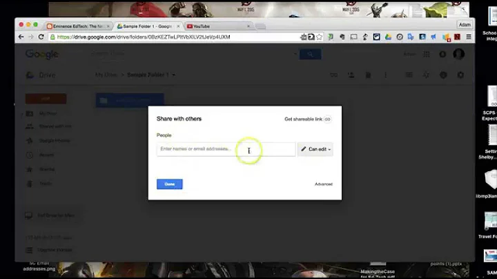 Teachers Sharing Google Folders