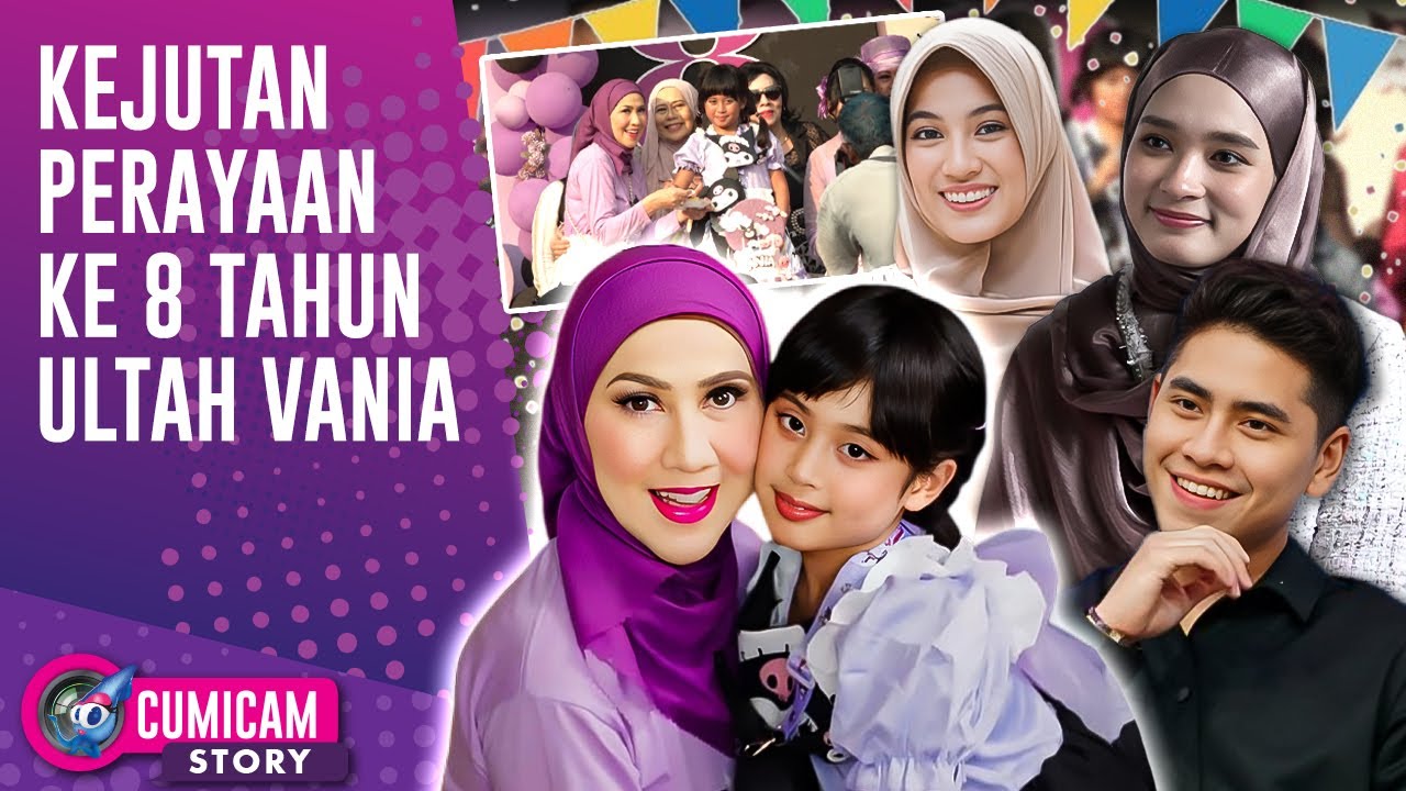 Doa Venna Melinda Ingin Vania Jadi Dokter Di Acara Perayaan Ultah Ke 8 Tahun | CUMISTORY